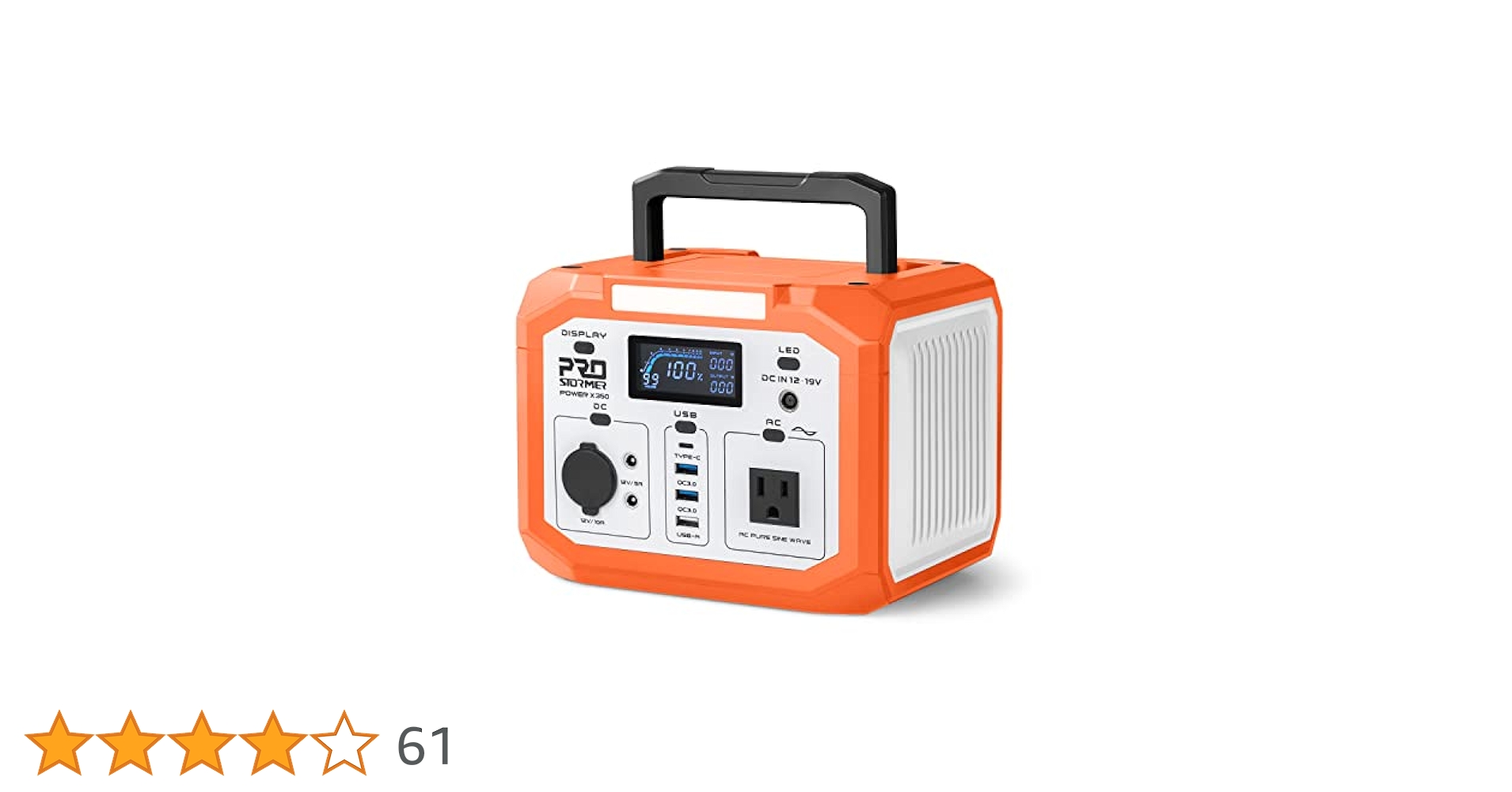 Prostormer ポータブル電源350W Amazon.co.jp: Prostormer ポータブル電源 大容量 バックアップ